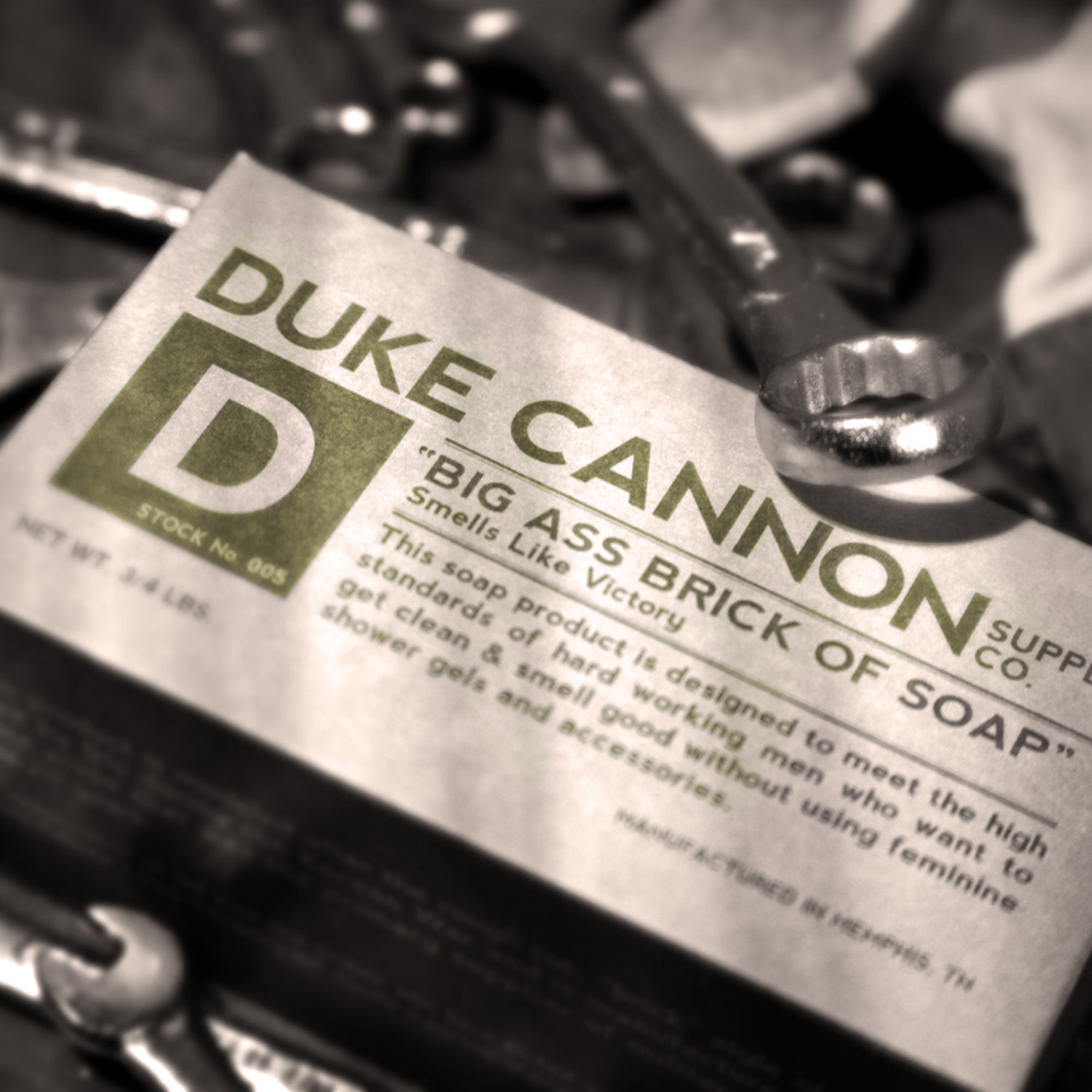 Duke Cannon supply co. Brick of soap
