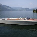 Klassieke speedboot open water