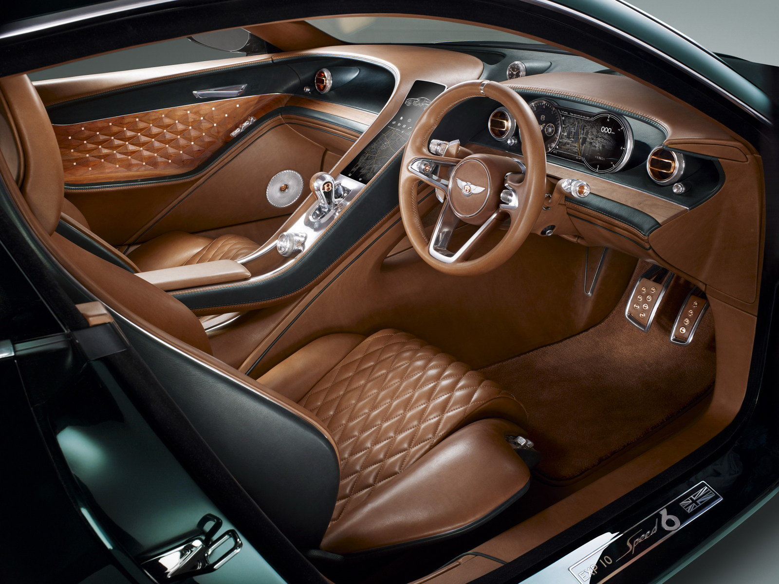 Bentley EXP 10 Speed 6 interieur