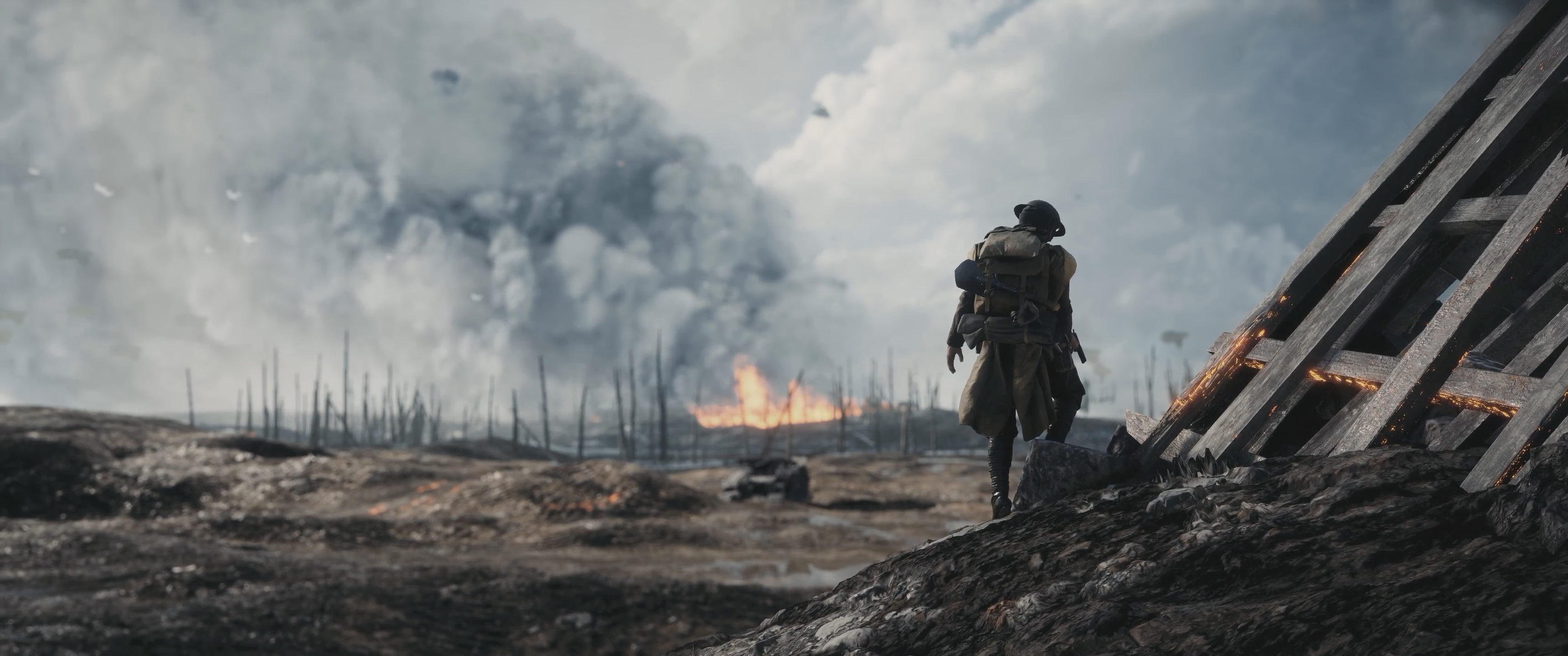 Battlefield 1 3440x1440 resolutie ingame screenshot