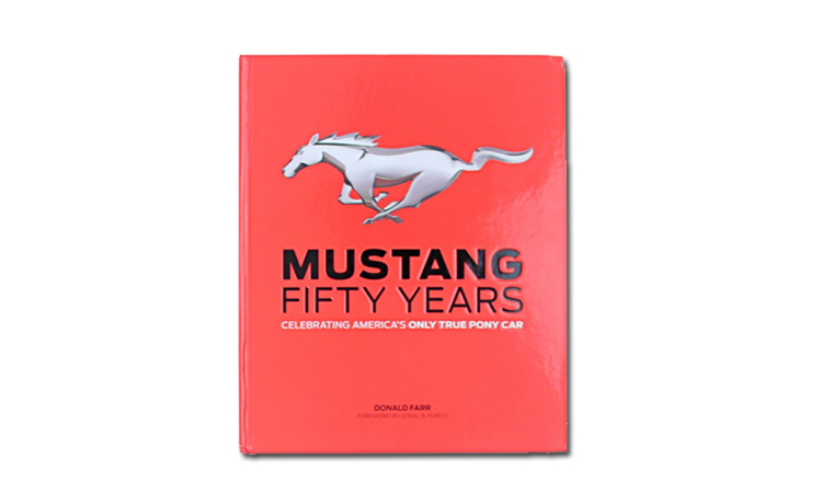 Ford Mustang 50 annivery auto boek