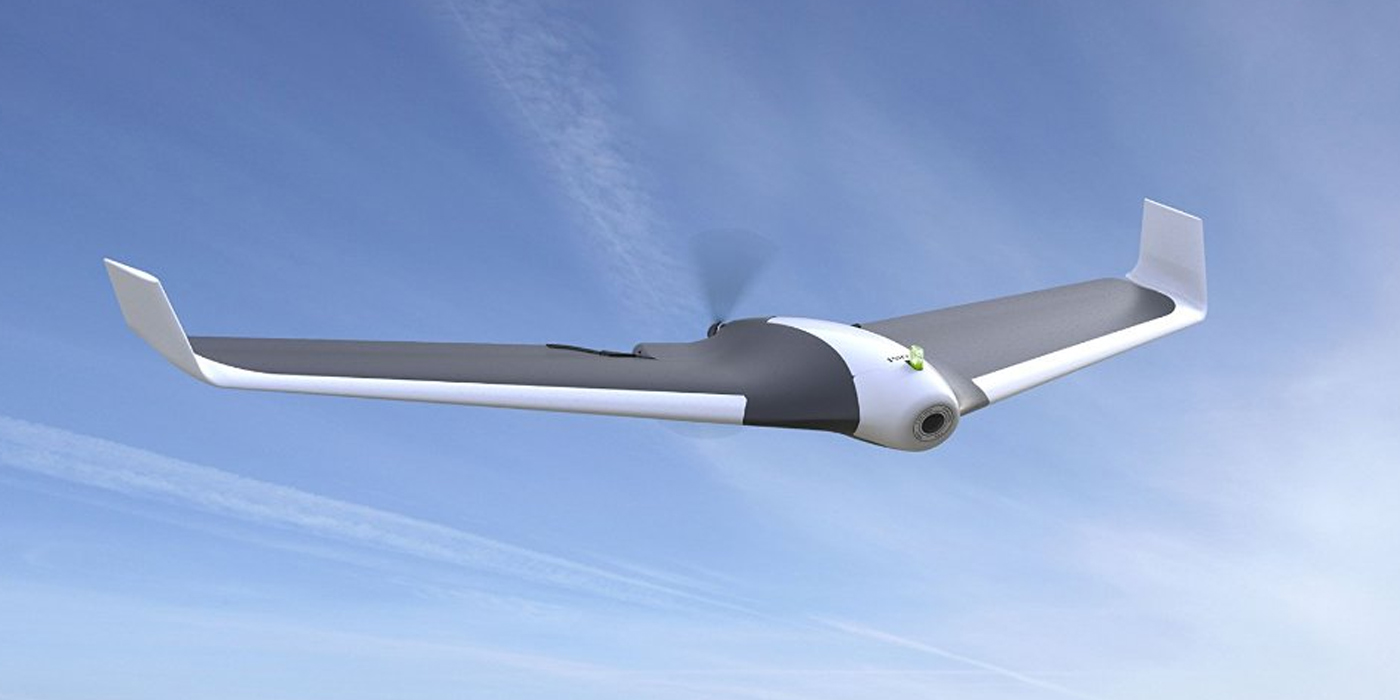 Spendr featured Parrot Disco first person view drone