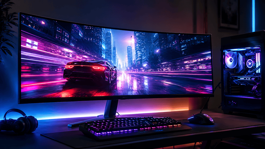 ultra wide monitor